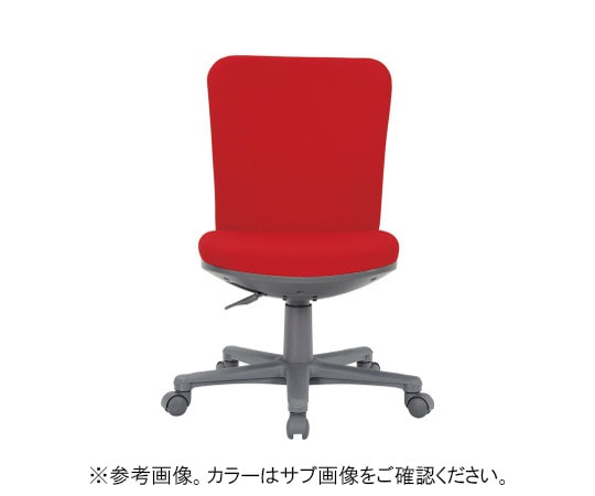 アイコ チェア ローバック肘なしタイプ ブルー 布張り OA-1105(FG3)BU 1個(ご注文単位1個)【直送品】