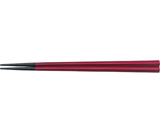 福井クラフト 抗)22.5cm 五角箸 漆調溜先乾漆 62160460 1個（ご注文単位1個）【直送品】