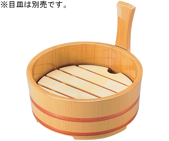 福井クラフト 6寸 片手桶 本体 白木 45023120 1個(ご注文単位1個)【直送品】