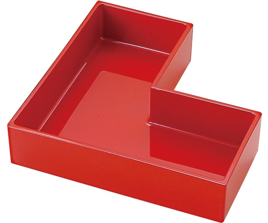 福井クラフト A 138×138L型箱(玉手重用)赤(二度塗) 15054860 1個(ご注文単位1個)【直送品】