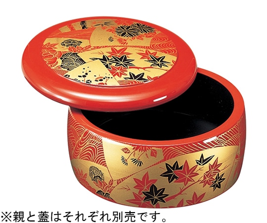 福井クラフト DX太鼓ちらし 朱扇面(蓋) 72020041 1個（ご注文単位1個）【直送品】