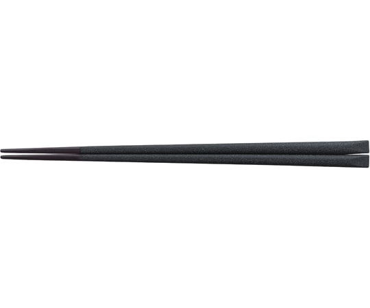 福井クラフト PBT22.5cm 舟型長角丸箸 グレー乾漆 90022615 1個（ご注文単位1個）【直送品】