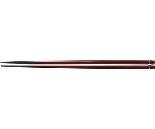 福井クラフト PBT22.5cm 溝彫丸箸 チーク 90031947 1個（ご注文単位1個）【直送品】