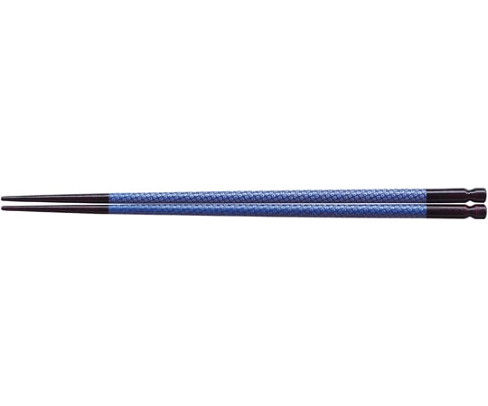 福井クラフト PBT22.5cm 溝彫丸箸 青豆絞 90031952 1個（ご注文単位1個）【直送品】