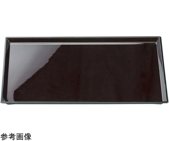 福井クラフト 尺3 清流無地盆 溜パールSL 17414210 1個（ご注文単位1個）【直送品】