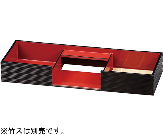 福井クラフト 神楽弁当用ワインパール内朱(二ッ切親) 23020645 1個(ご注文単位1個)【直送品】