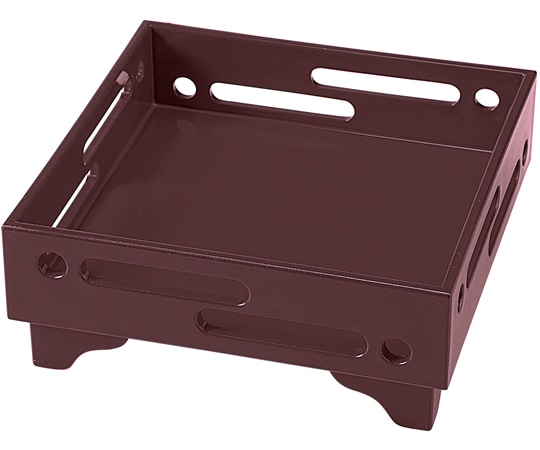 福井クラフト 55角すかし盛器 新溜 50028825 1個(ご注文単位1個)【直送品】