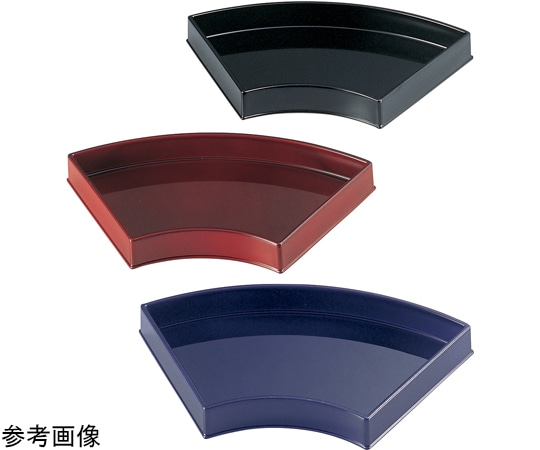 福井クラフト 耐熱扇流盛器 黒 51306400 1個(ご注文単位1個)【直送品】