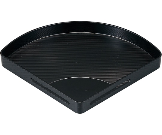 福井クラフト 扇面すかし盛器 黒(大) 51011660 1個(ご注文単位1個)【直送品】