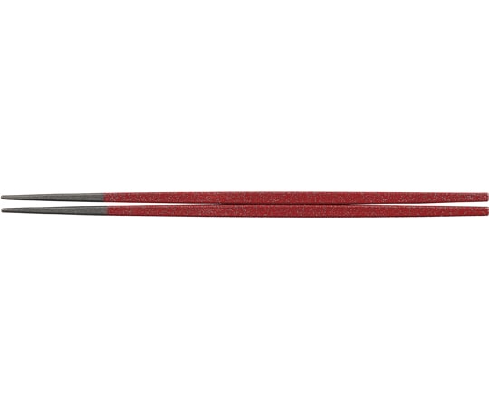 福井クラフト PBT22.5cm 卵中角箸 朱輝き 30011550 1個(ご注文単位1個)【直送品】