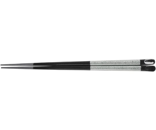 福井クラフト PBT22.7cm 天削先角箸 銀盛り帯 30010580 1個(ご注文単位1個)【直送品】