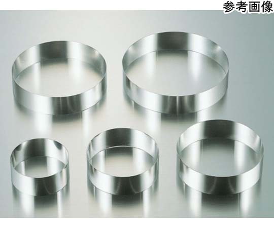 アズワン 18-8 丸型セルクル深型(アルゴン溶接)φ60×45mm 6cm 1個（ご注文単位1個）【直送品】