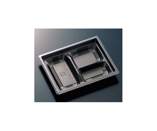 中央化学 弁当容器 CT WF-19A-27 BK 身 600枚 216770 1ケース(ご注文単位1ケース)【直送品】