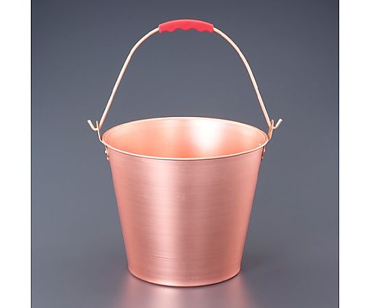 アズワン 10L バケツ(ノンスパーキング・銅製) EA643HC-3A 1個(ご注文単位1個)【直送品】