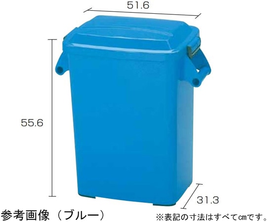 アロン化成 厨房ペール(ヒール付) K-45 グレー 586-102 1台(ご注文単位1台)【直送品】