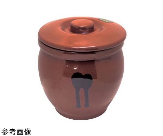 スギコ産業 陶器蓋付 ミニかめ 0.1号 180mL 0.1号 38529901 1個（ご注文単位1個）【直送品】