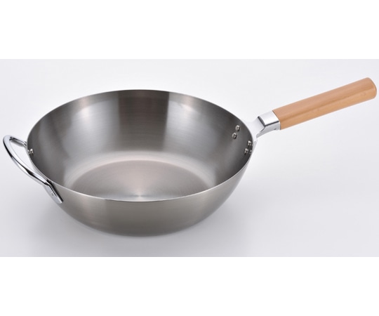 和平フレイズ 千歳 鉄 木柄深型フライパン 28cm CS-010 1個(ご注文単位1個)【直送品】