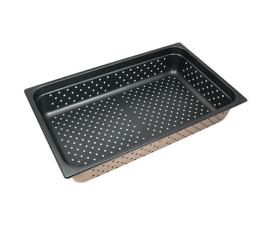 スギコ産業 スギコ 18-8 スーパーデラックスパン 穴明 ノンスティック加工 1/1サイズ H100mm SH-1914SWTP 1個（ご注文単位1個）【直送品】