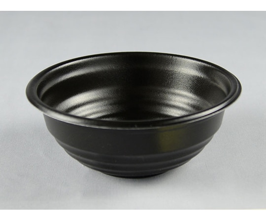 パックスタイル どんぶり容器 耐熱どんぶり容器 YS丼 D-1 黒 50枚×12パック入 653118 1ケース(ご注文単位1ケース)【直送品】
