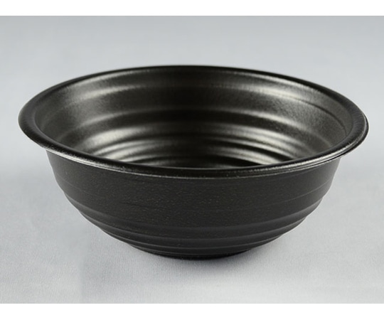 パックスタイル どんぶり容器 耐熱どんぶり容器 YS丼 D-3 黒 50枚×6パック入 653124 1ケース(ご注文単位1ケース)【直送品】