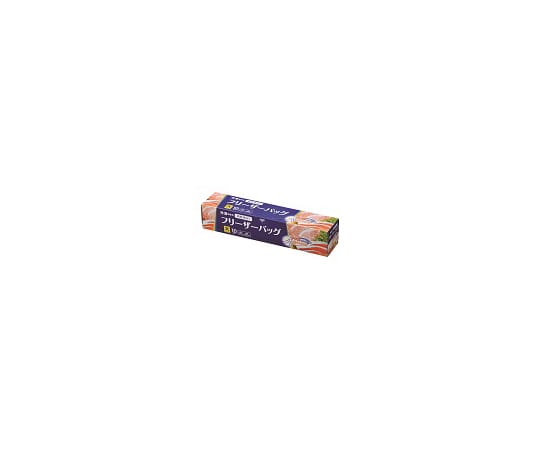 ジャパックス Wジッパー フリーザーバッグ (大) 10枚×24冊 WF03 1ケース(ご注文単位1ケース)【直送品】