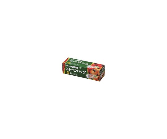 ジャパックス Wジッパー ストックバッグ (中) 20枚×24冊 WS02 1ケース(ご注文単位1ケース)【直送品】