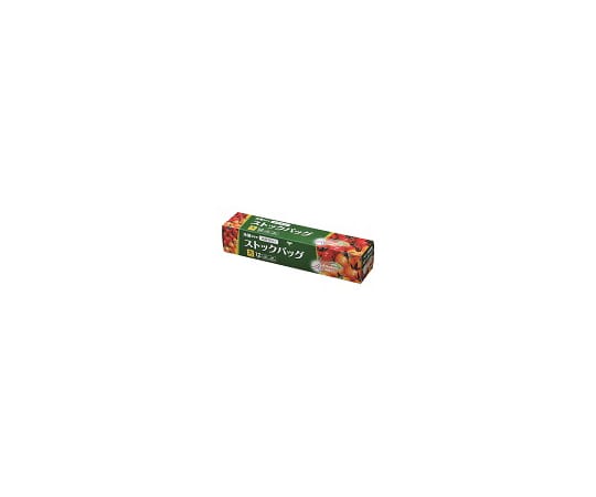 ジャパックス Wジッパー ストックバッグ (大) 12枚×24冊 WS03 1ケース(ご注文単位1ケース)【直送品】
