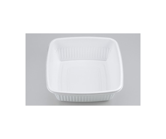 シーピー化成 プラスチック製 簡易食品容器 155×155×56mm BF-210 ホワイト本体 50枚×24袋 01400021000300000 1ケース(ご注文単位1ケース)【直送品】