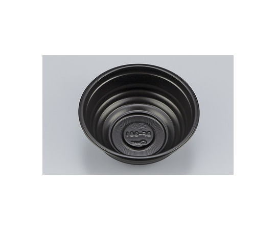 シーピー化成 プラスチック製 簡易食品容器  φ153×60mm BF-361 黒本体 50枚×18袋 01400036100080000 1ケース(ご注文単位1ケース)【直送品】