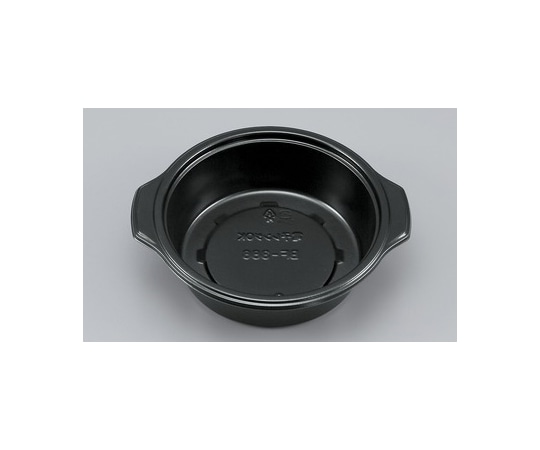シーピー化成 プラスチック製 簡易食品容器  212×185×55mm BF-386 黒本体 50枚×12袋 01400038600080000 1ケース(ご注文単位1ケース)【直送品】