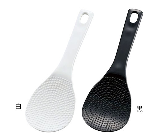 エンテック ポコポコしゃもじ(黒) 24cm 158AB 057254 1個（ご注文単位1個）【直送品】