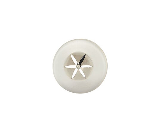 カンダ 口金 花 6切 ヘソ有 #171 480187 1個（ご注文単位1個）【直送品】