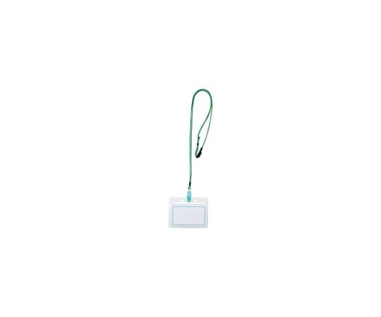 西敬 マイティーループ 名札S 緑 10本 MLC-132G 1パック(ご注文単位1パック)【直送品】