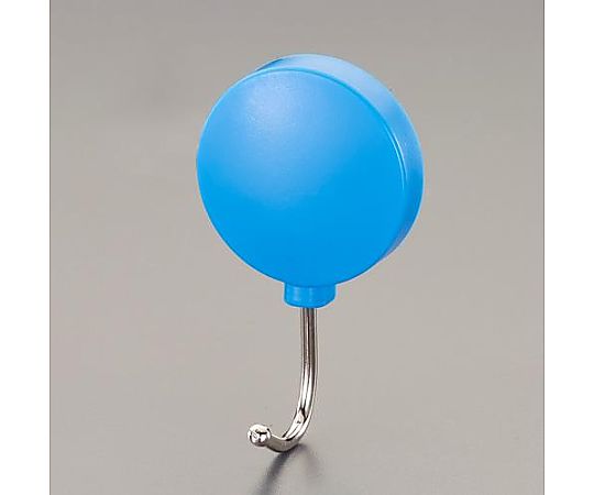 アズワン 45x33x97mm マグネットフック(スイング型/ブルー) EA762FG-294 1個(ご注文単位1個)【直送品】