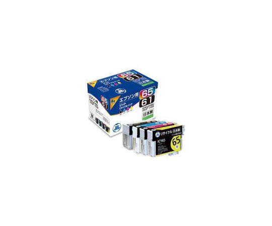 ジット EPSON用 リサイクルインク 4色 JIT-E61654P 1箱(ご注文単位1箱)【直送品】