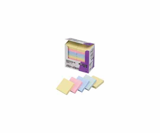 スリーエム Post-it 強粘着 50mm×50mm 4色混色 1箱(90枚×20パッド入) 6502SS-K 1箱(ご注文単位1箱)【直送品】