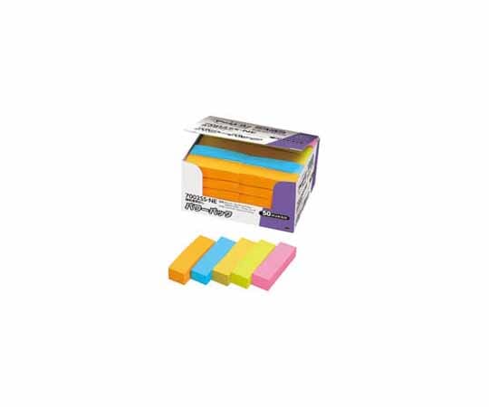 スリーエム Post-it 強粘着 50mm×15mm 5色×10 1箱(90枚×50パッド入) 7002SS-NE 1箱(ご注文単位1箱)【直送品】