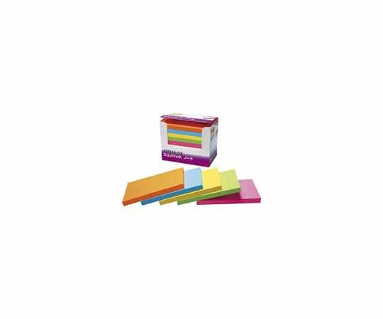 スリーエム Post-it 強粘着 75mm×127mm 5色混色×2 1個(90枚×10パッド入) 6551SS-NE 1個(ご注文単位1個)【直送品】