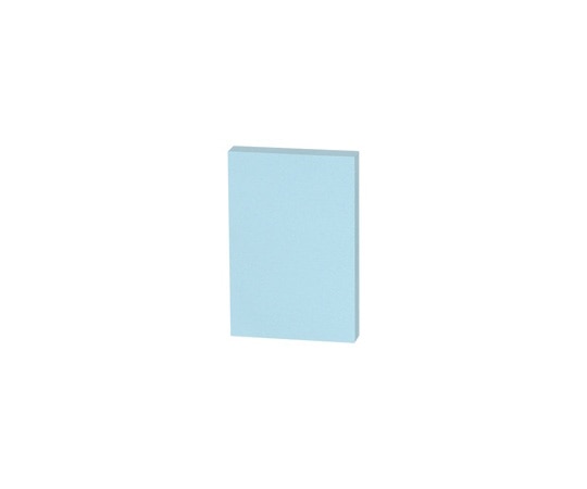 スリーエム Post-it 再生紙ノート ブルー 1箱(100枚×10パッド入) 6561-B 1箱(ご注文単位1箱)【直送品】