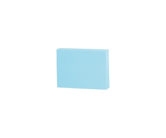 スリーエム Post-it 再生紙ふせん ノート型 ブルー 1パック(100枚×2パッド入) 653RP-B 1パック(ご注文単位1パック)【直送品】