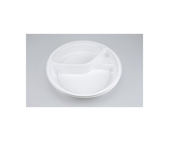 シーピー化成 プラスチック製 簡易食品容器  φ212×34mm BFカレー内8-1 ホワイト本体 50枚×8袋 01413000801300000 1ケース(ご注文単位1ケース)【直送品】