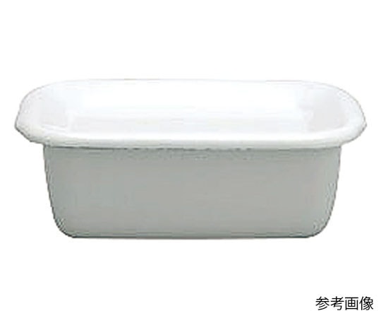 野田琺瑯 White Seriesレクタングル深型 M琺瑯蓋付 WFH-M 1個（ご注文単位1個）【直送品】