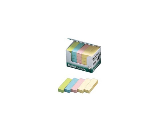 スリーエム Post-it 再生紙見出し 混色 1箱(100枚×25パッド入) 7001-K 1箱(ご注文単位1箱)【直送品】