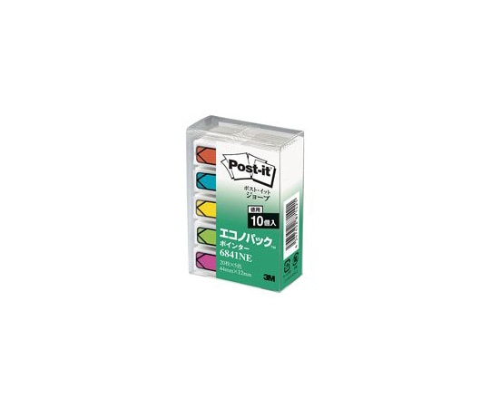 スリーエム Post-it ジョーブエコノ ポインター 1パック(20枚×50パッド入) 6841NE 1パック(ご注文単位1パック)【直送品】