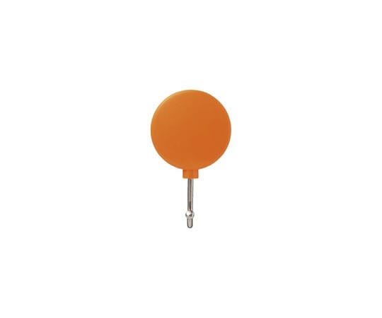 スマートバリュー マグネットフックミニ 可動 3kg オレンジ 5個 B345J-O5 1箱(ご注文単位1箱)【直送品】
