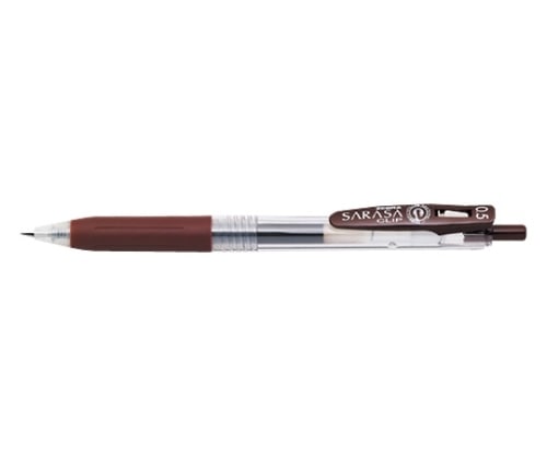 ゼブラ サラサクリップ インク色:茶 ボール径:0.5mm JJ15-E 1本(ご注文単位1本)【直送品】