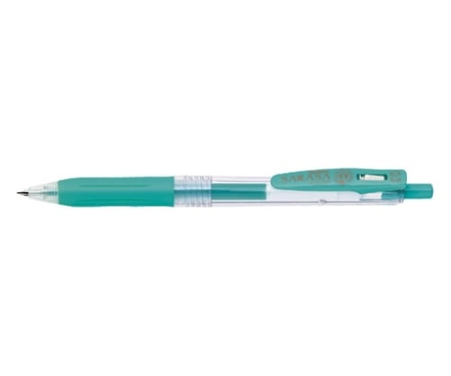 ゼブラ サラサクリップ インク色:ブルーグリーン ボール径0.3mm JJH15-BG 1本(ご注文単位1本)【直送品】