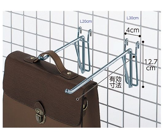 ストア・エキスプレス ネット用強化フック(φ8mm) L20cm 61-130-9-1 1本（ご注文単位1本）【直送品】