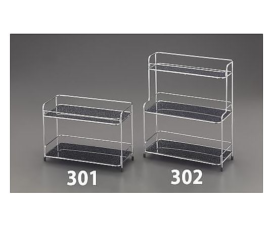 エスコ 290x130x339mm 収納棚 EA951FE-302 1個（ご注文単位1個）【直送品】