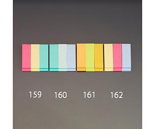 アズワン 75x 25mm 強粘着メモ(30枚x6個/3色) EA762GA-160 1パック(ご注文単位1パック)【直送品】